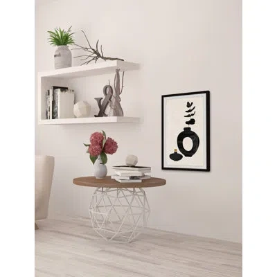 Marmont Hill Dramatic Display - Picture Frame Painting In Black;white