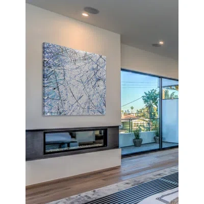 Marmont Hill 'drift Xiii' By Sia Aryai Painting Print On Wrapped Canvas In Blue;gray
