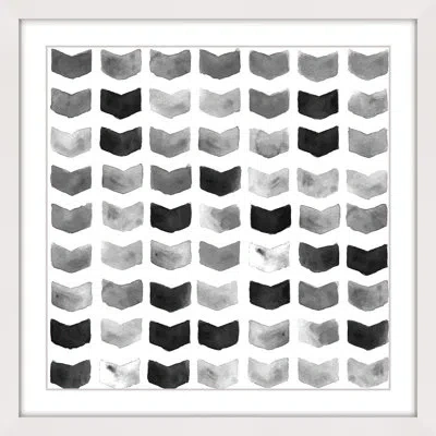 Marmont Hill 'duplication Matters' Picture Frame Painting On Paper In White Framed