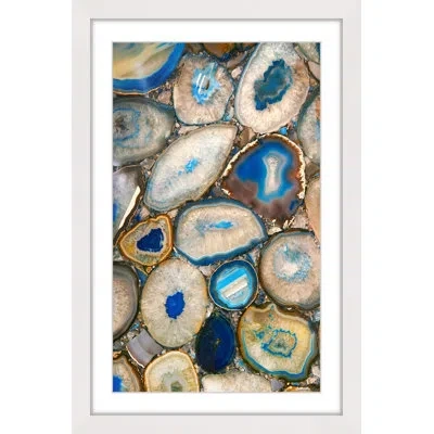 Marmont Hill 'embedded' Framed Painting Print In White Framed