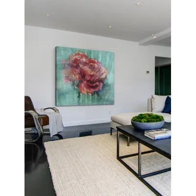 Marmont Hill 'feeling' By Irena Orlov Painting Print On Wrapped Canvas In Blue;red
