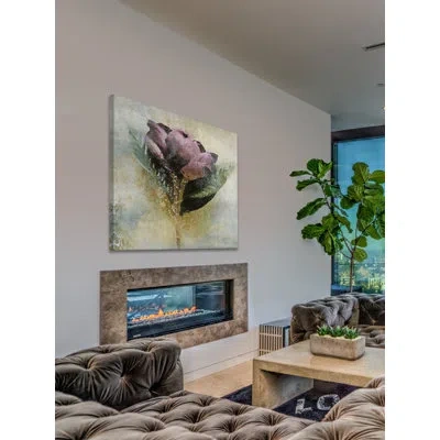 Marmont Hill 'feelings' By Irena Orlov Painting Print On Wrapped Canvas In Gray;purple