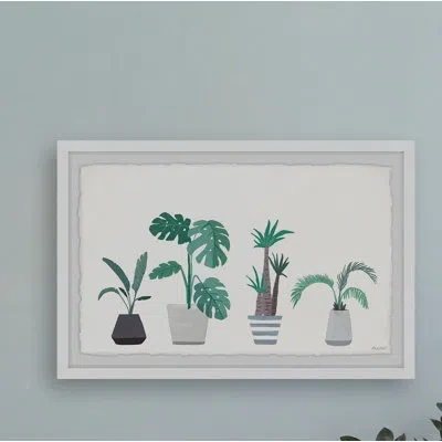 Marmont Hill Forest Garden - Picture Frame Painting Print On Paper In Brown;white;green