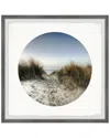 Marmont Hill Grassy Sand Dunes Framed Print In Multicolor