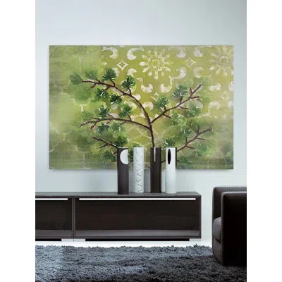 Marmont Hill 'green Sensation Ii' By Irena Orlov Painting Print On Wrapped Canvas