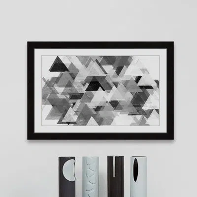Marmont Hill Hidden Emotion - Picture Frame Print On Paper In Black Framed