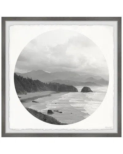 Marmont Hill High Rock Cliffs Framed Print In Multicolor
