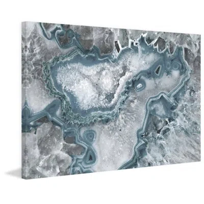 Marmont Hill Icy Layers By  - Graphic Art Print On Canvas