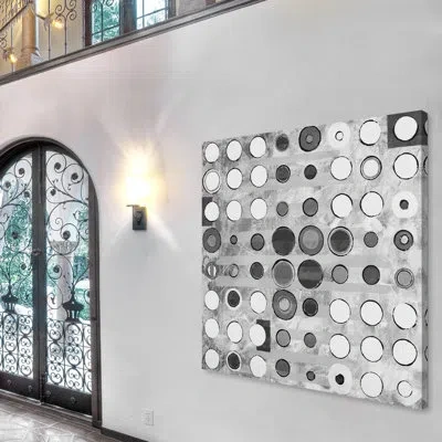 Marmont Hill 'inconsistent Circles' Painting Print On Wrapped Canvas