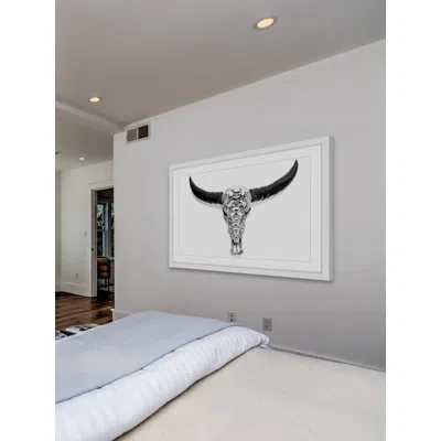 Marmont Hill 'inner Workings' Framed Photographic Print On Paper In Black;white