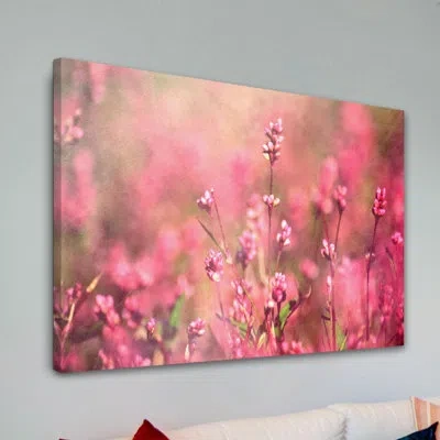 Marmont Hill 'it's A Sweet Sweet Life' By Robin Delean Painting Print On Wrapped Canvas In Pink