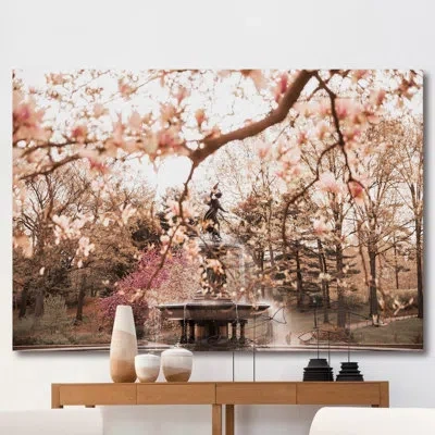 Marmont Hill 'keeping Watch' By Morgan J Hartley Painting Print On Wrapped Canvas In Brown;pink
