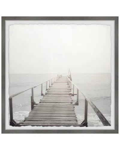 Marmont Hill Leading To The Sea Framed Print In Multicolor