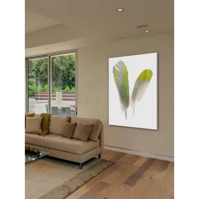 Marmont Hill Manitou Springs By Art Collective - Wrapped Canvas Painting Print In Gray,green,yellow;gray,green,yellow