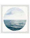 Marmont Hill Middle Of The Ocean Framed Print In Multicolor