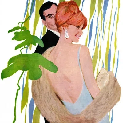 Marmont Hill Money On Her Mind By Joe De Mers Painting Print On Wrapped Canvas In Blue;green