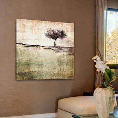 Marmont Hill 'morning Light I' By Irena Orlov Painting Print On Wrapped Canvas In Green;beige