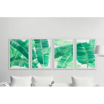 Marmont Hill New Orleans Quadriptych By  - 4 Piece Picture Frame Print Set On Paper In White Framed