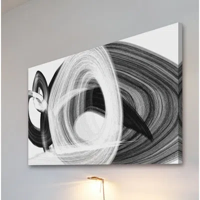 Marmont Hill 'only Imagined Ii' By Irena Orlov Painting Print On Wrapped Canvas In White;gray