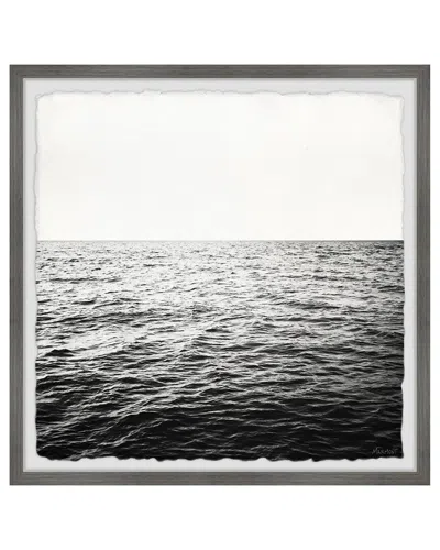Marmont Hill Open Ocean Expanse Framed Print Wall Art In Multicolor