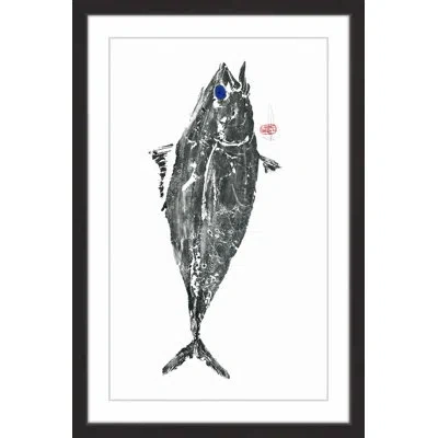 Marmont Hill 'out Of Luck' Framed Painting Print In Black;white