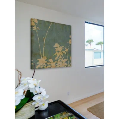 Marmont Hill 'panel 3' By Louise Montillio Painting Print On Wrapped Canvas In Blue;brown