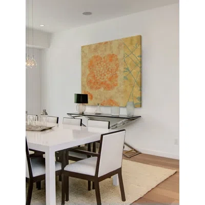 Marmont Hill 'panel 4' By Louise Montillio Painting Print On Wrapped Canvas In Brown;gray;orange