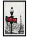 Marmont Hill Paris Metro Subway Framed Print In Multicolor