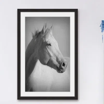 Marmont Hill "pearl" Framed Print In White