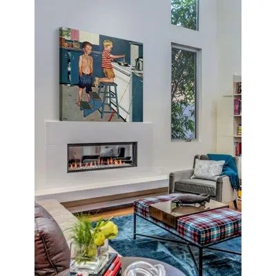 Marmont Hill Small Fry By Amos Sewell Painting Print On Wrapped Canvas In Blue;brown;white;red