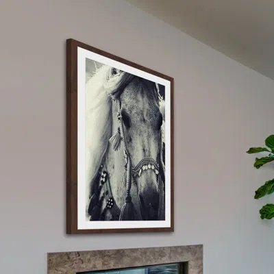 Marmont Hill "splendor" Framed Print In Black;white