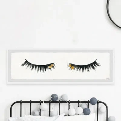 Marmont Hill 'succulents Galore' Print On Wrapped Canvas In Black