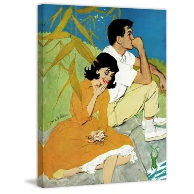 Marmont Hill The Last Solo Print On Wrapped Canvas In Blue;black;brown;white;green