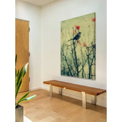 Marmont Hill 'the Woods' By Robin Delean Painting Print On Wrapped Canvas In Blue;red