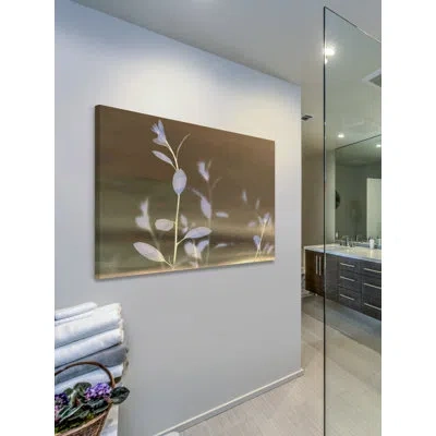 Marmont Hill 'tranquility Vi' By Sia Aryai Painting Print On Wrapped Canvas In Brown;gray