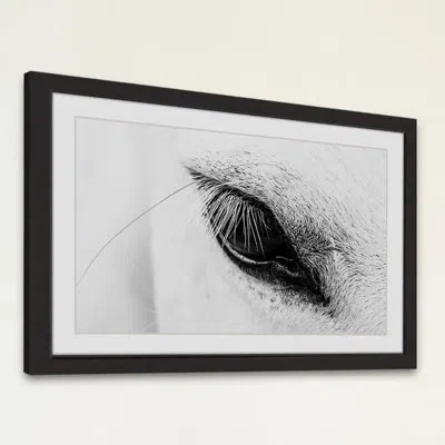Marmont Hill 'trusting Eye' Framed Painting Print In Black Frame
