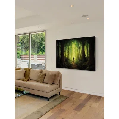 Marmont Hill 'unknown' By Jonas Jödicke Print On Wrapped Canvas In Green