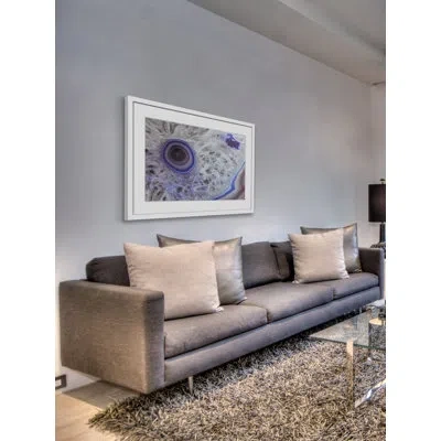 Marmont Hill 'violet Lake' Framed Painting Print In Gray;purple