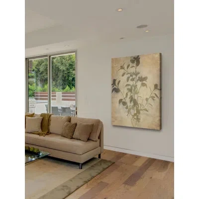 Marmont Hill 'when Will I See It' By Jennifer Jorgensen Painting Print On Wrapped Canvas In Black;brown