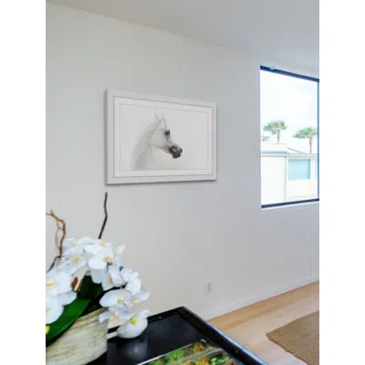 Marmont Hill White Beauty - Picture Frame Photograph Print On Paper