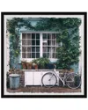 Marmont Hill Window Vines Framed Print Wall Art In Multicolor