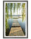 Marmont Hill Wooden Plank Bridge Framed Print Wall Art In Multicolor
