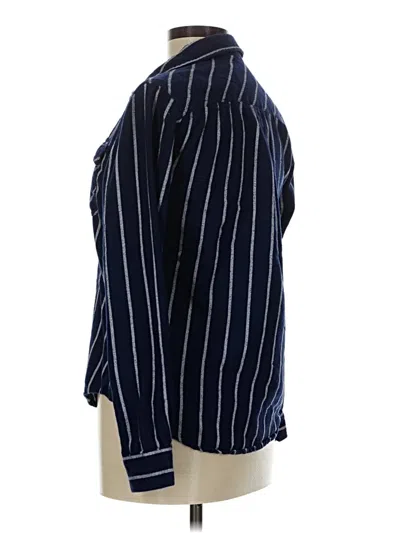 Pre-owned Marmot 3/4 Sleeve Button Down Shirt In Blue