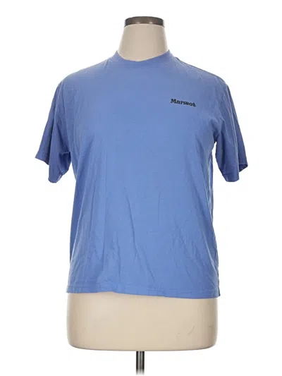 Pre-owned Marmot Active T-shirt In Blue