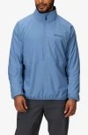 Marmot Aerothermal Half Zip Pullover In Blue