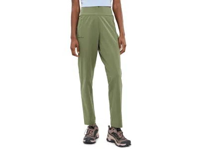 Marmot Airexchange Hybrid Pants Women's Clothing Olive Grove: Xs 29 In Green