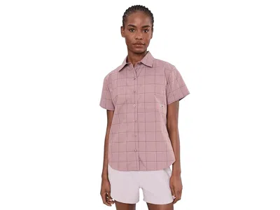 Marmot Airexchange Novelty Short Sleeve Shirt In Pink