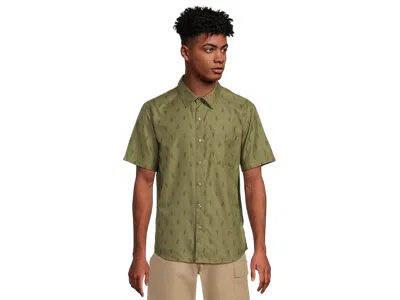 Marmot Airexchange Novelty Short Sleeve Shirt In Green