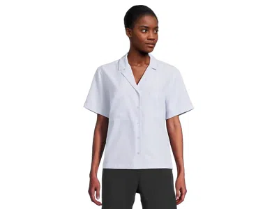 Marmot Airexchange Solarshield Camp Short Sleeve Shirt In Blue