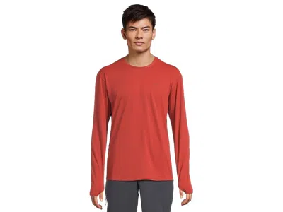 Marmot Airexchange Solarshield Crew Long Sleeve In Red